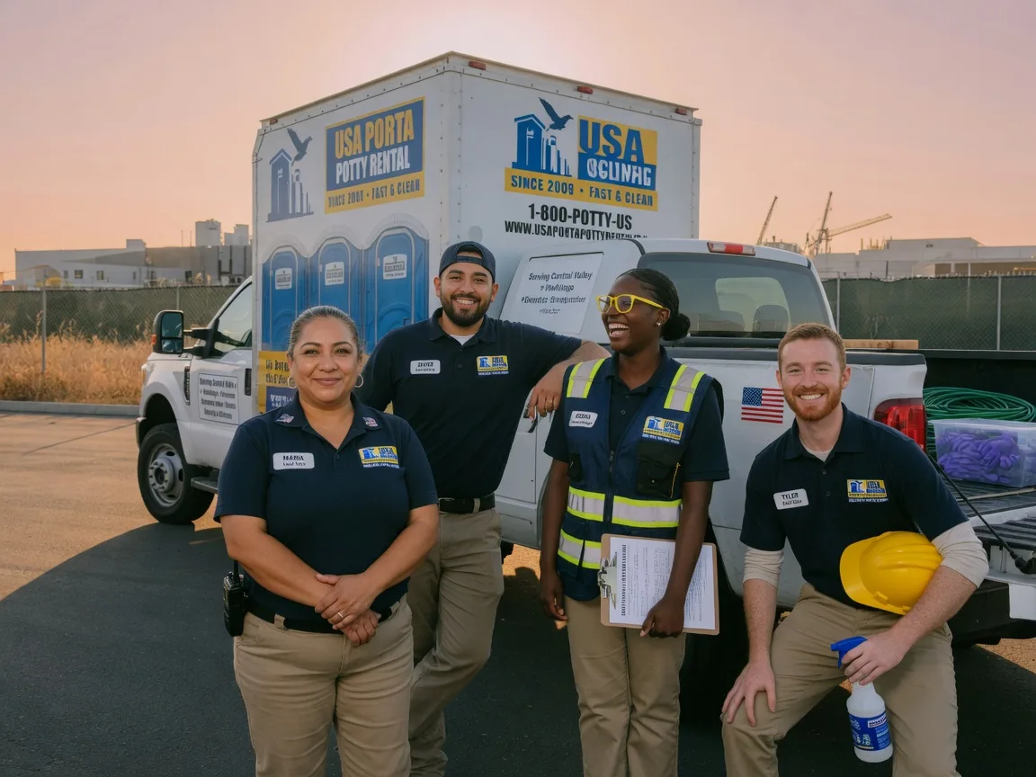 Portable Toilet Rental company in Potomac, IL