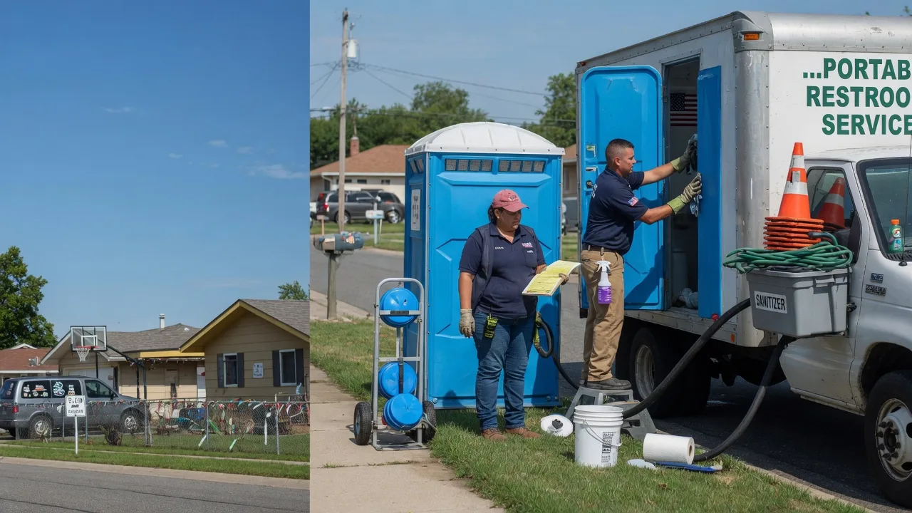 Portable Toilet Rental in Potomac, IL near me